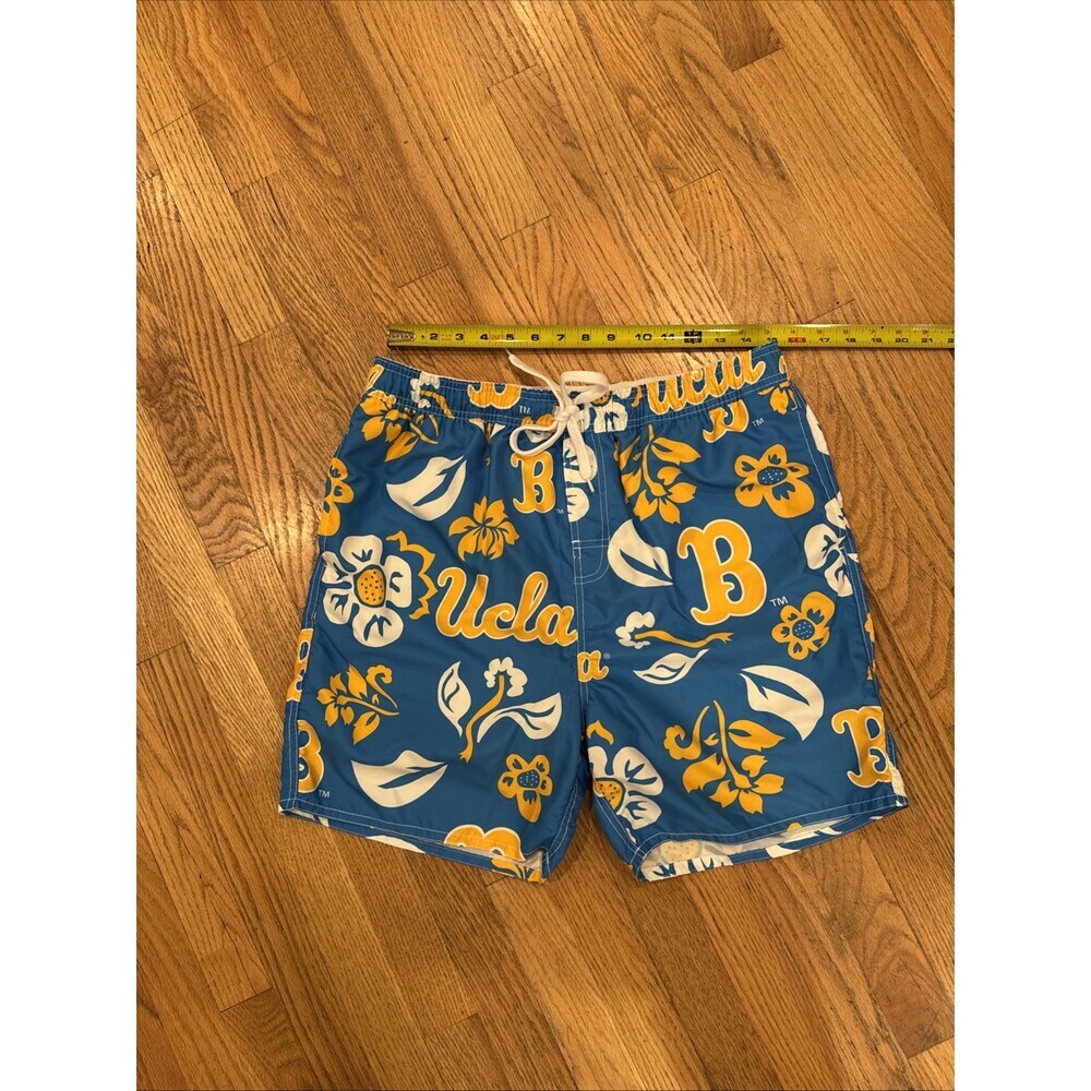 Men's UCLA Bruins Swim Trunks Floral Swim Shorts XL - Picture 4 of 7